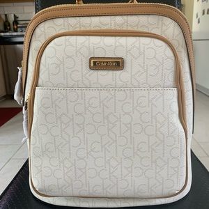 Calvin Klein Women’s Monogram Backpack